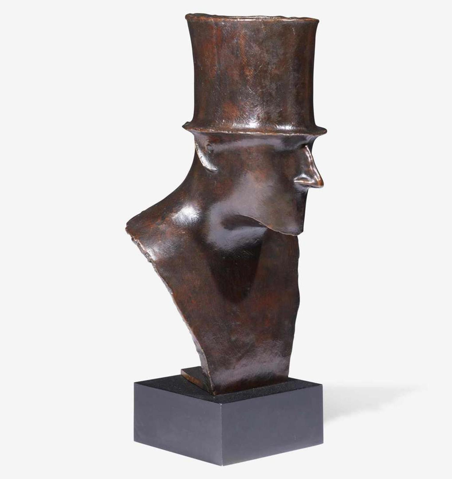 Elie Nadelman (American/Polish, 1882-1946) Man with Top Hat