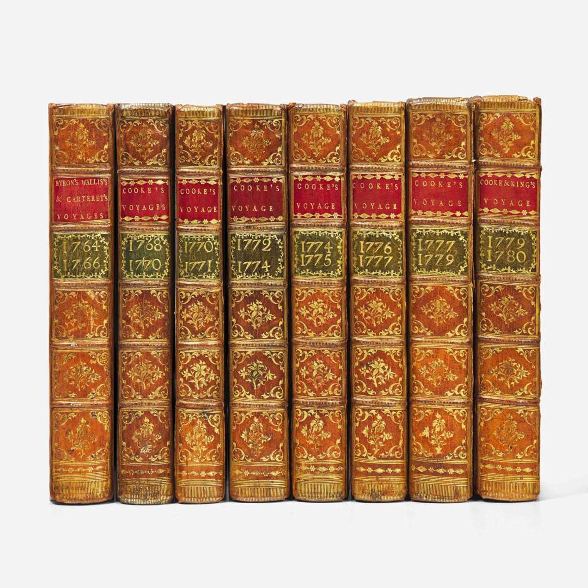 [Travel & Exploration] [Cook, Captain James] The Three Voyages of Captain James Cook