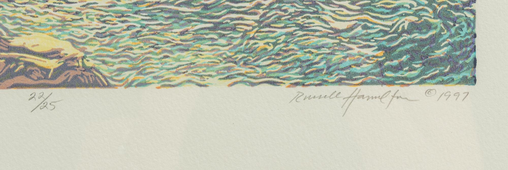 A Group of Four Russell Hamilton Monotypes