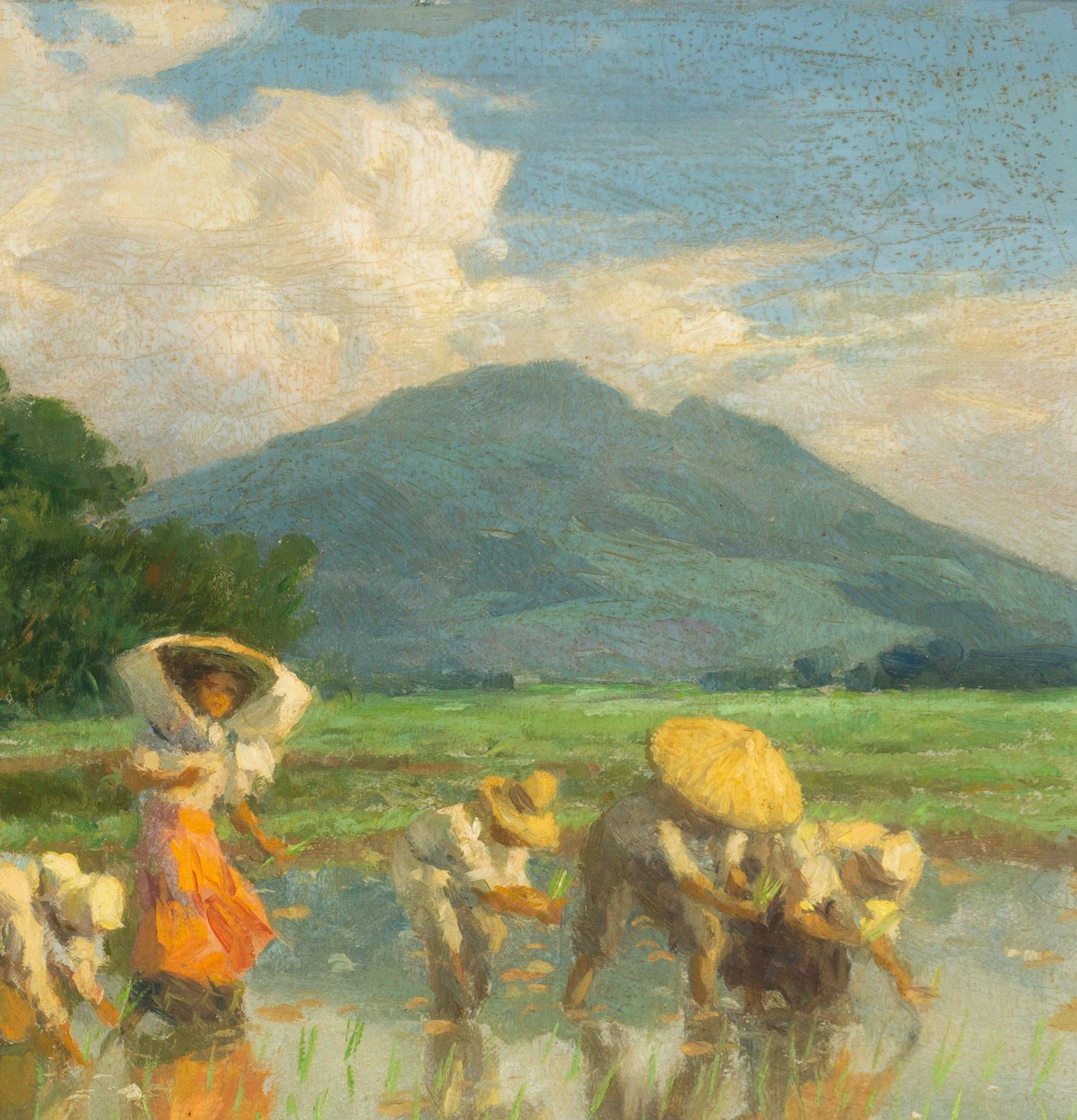Workers in Rice Field , 1952