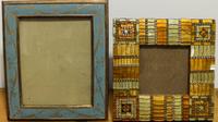 A Group of Five Decorative Frames and Prints Largest: 16 x 12 inches.
