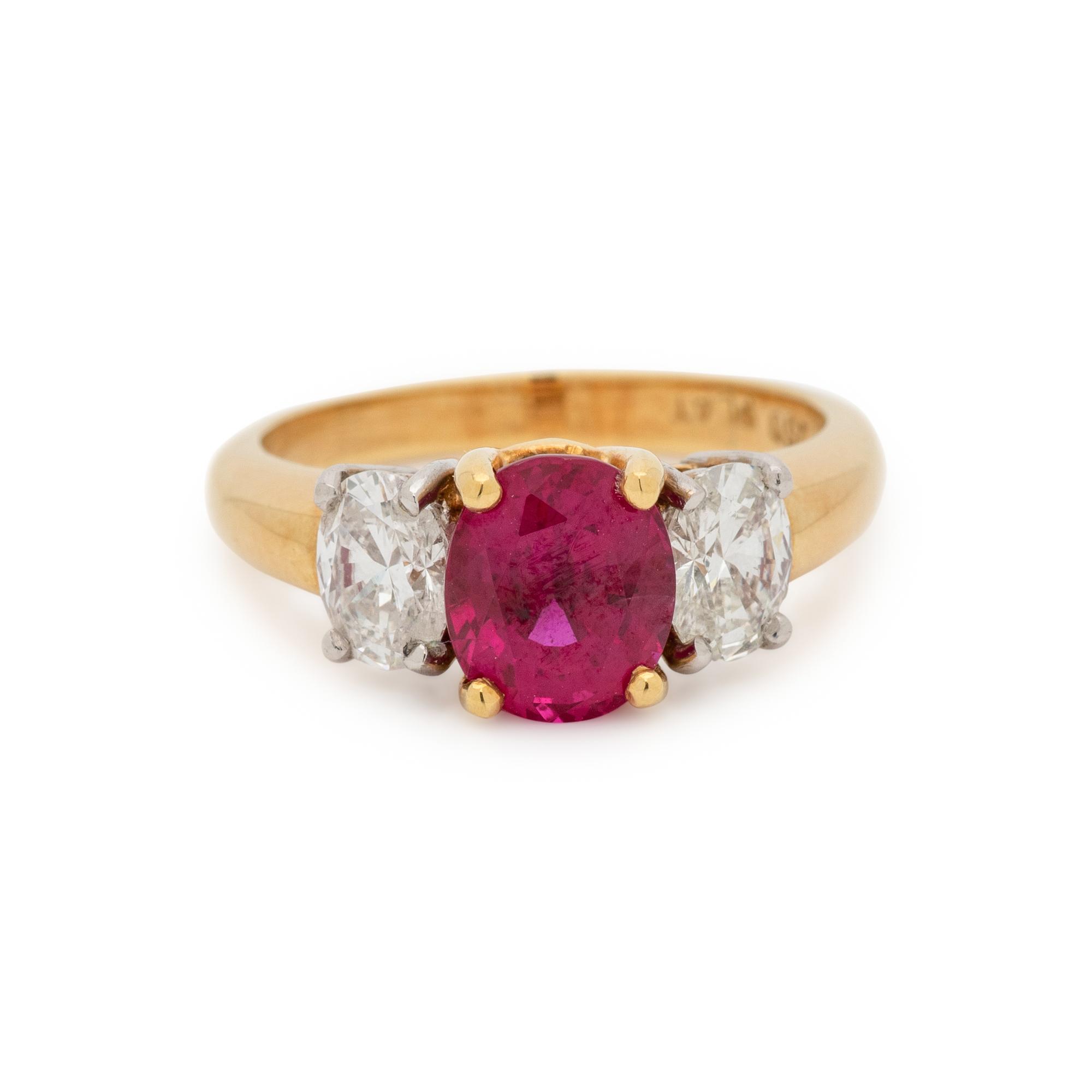 RUBY AND DIAMOND RING