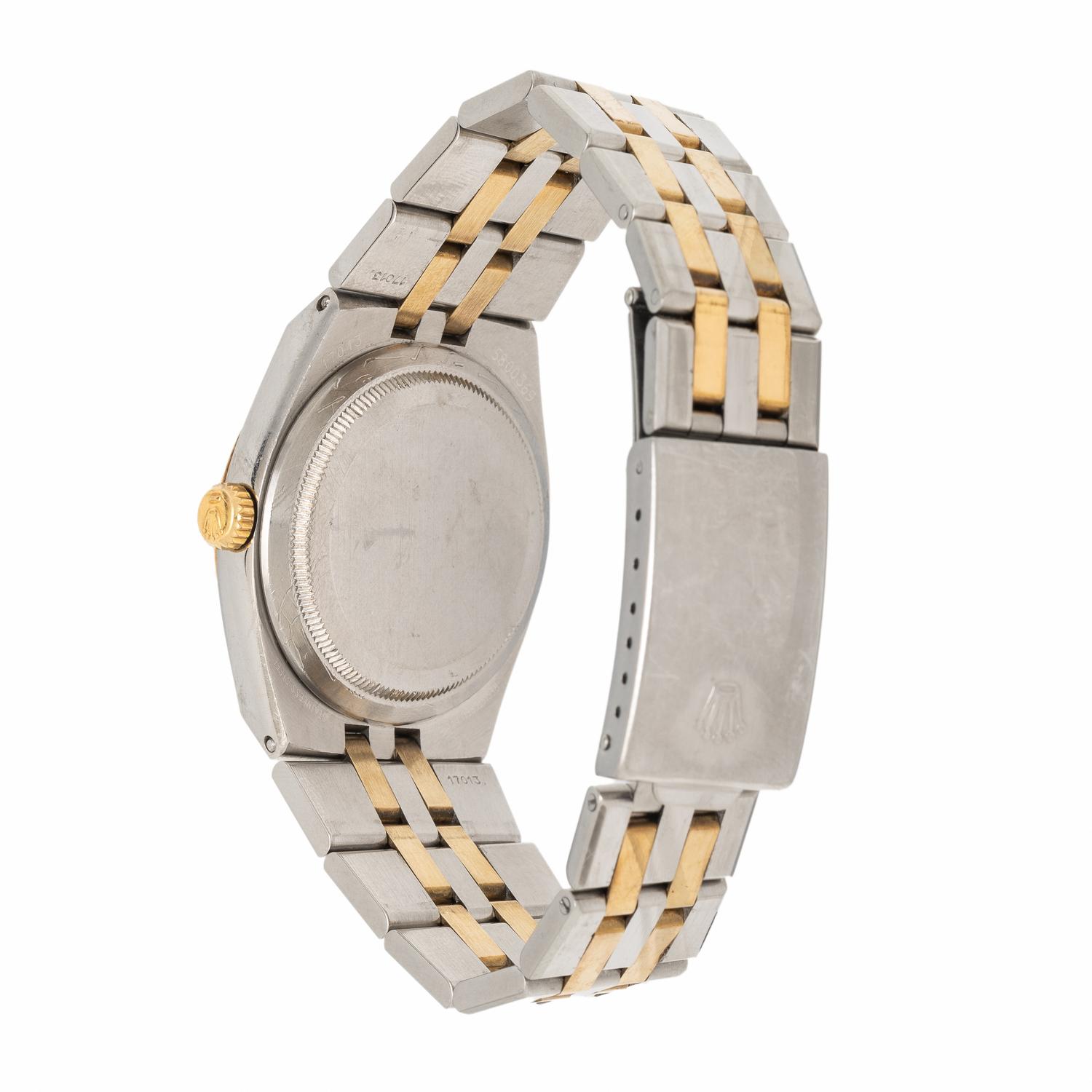 Rolex, Ref. 17013, 18K Yellow Gold and Stainless Steel 'Oysterquartz' 'Datejust' Watch, with Box & Papers