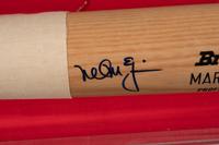 A Mark McGwire Signed Autograph Jersey and Bat Display