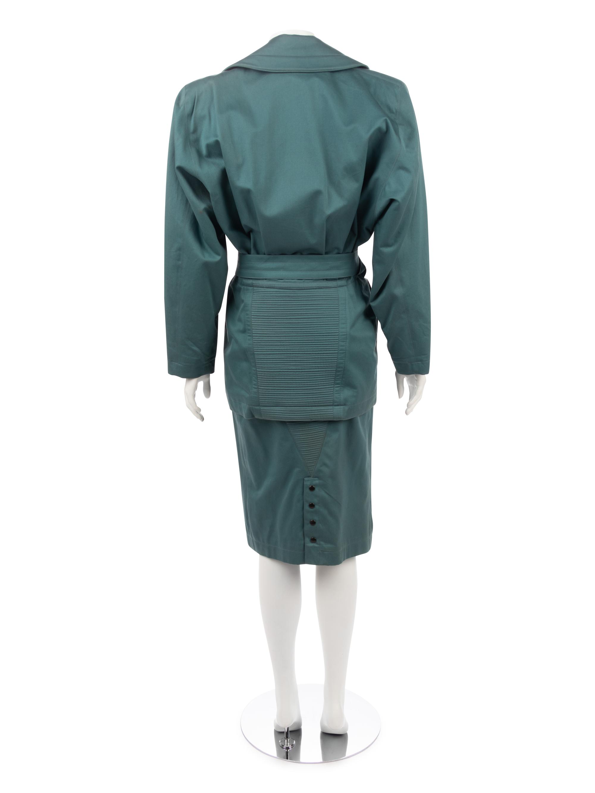 Alaïa Two-Piece Skirt Suit, 1980s