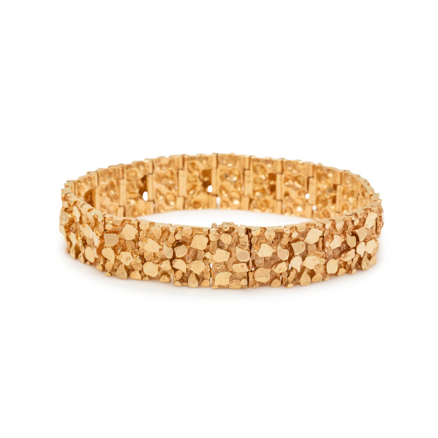 YELLOW GOLD BRACELET
