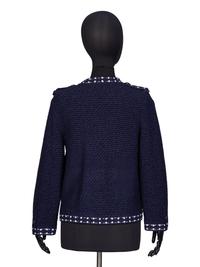 Chanel, Navy Knit Cardigan
