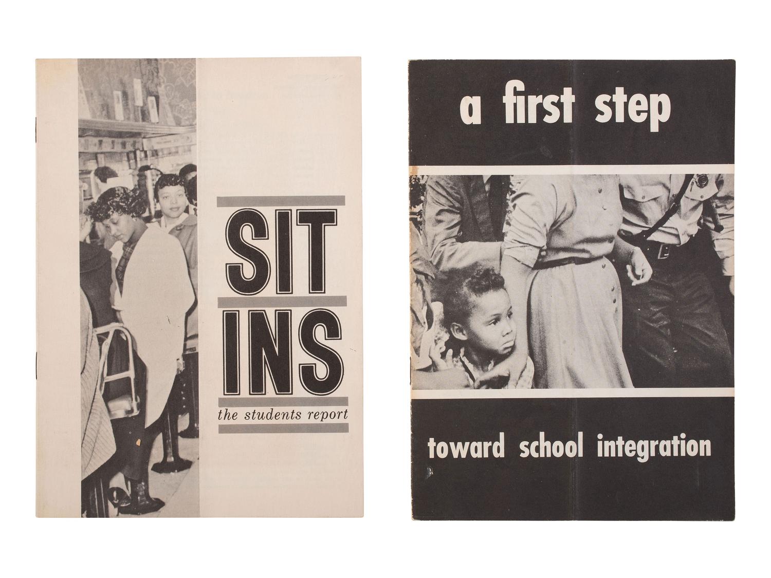 [CIVIL RIGHTS]. A group of 4 pamphlets related to the fight against segregation and racial inequality, comprising: