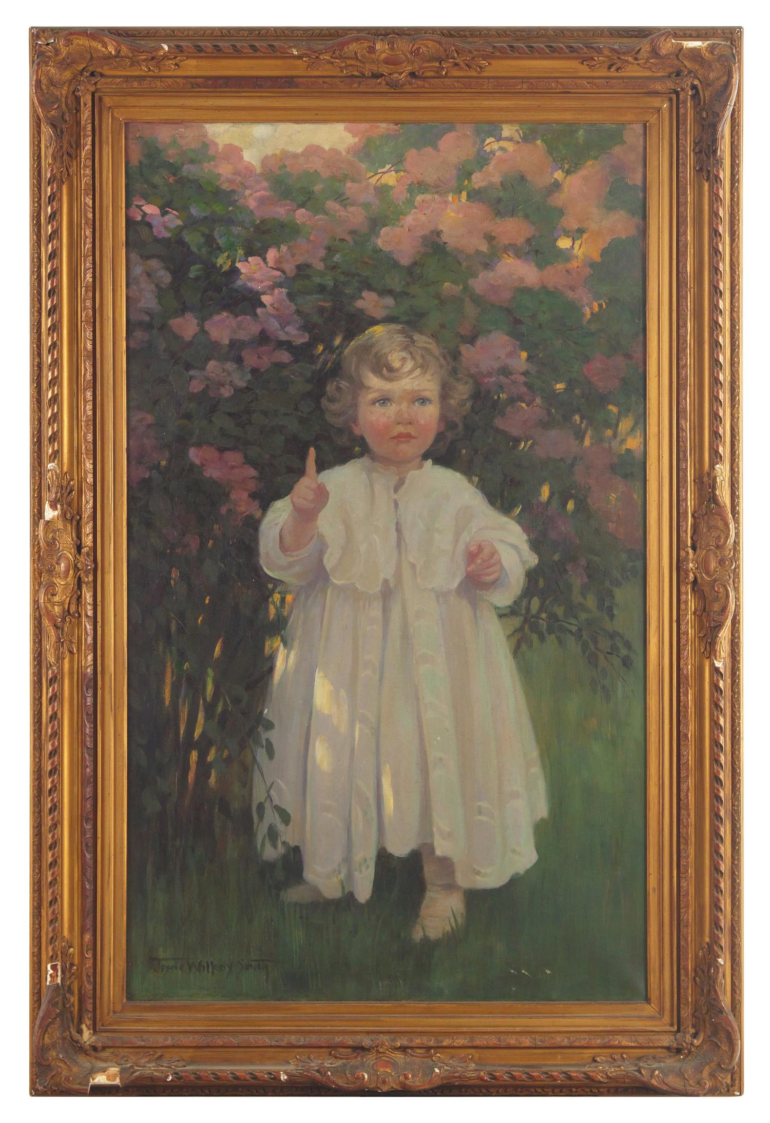 In the Rhododendron Garden , c. 1913