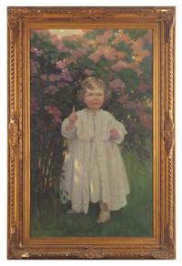 In the Rhododendron Garden , c. 1913