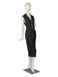 Chanel, Knit Tunic and Skirt Ensemble, c.1990