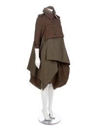 Comme des Garcons Khaki Jacket with Bubble Skirt, Fall/Winter 2009