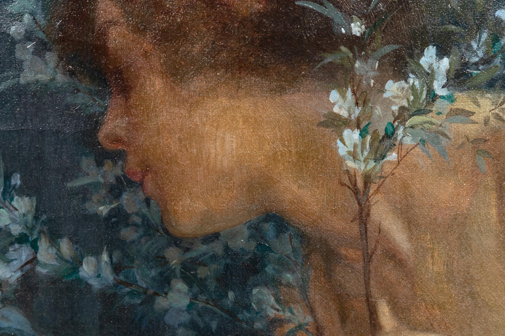 Woman with Flowering Branches
