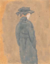 Young Woman Standing , c. 1910s