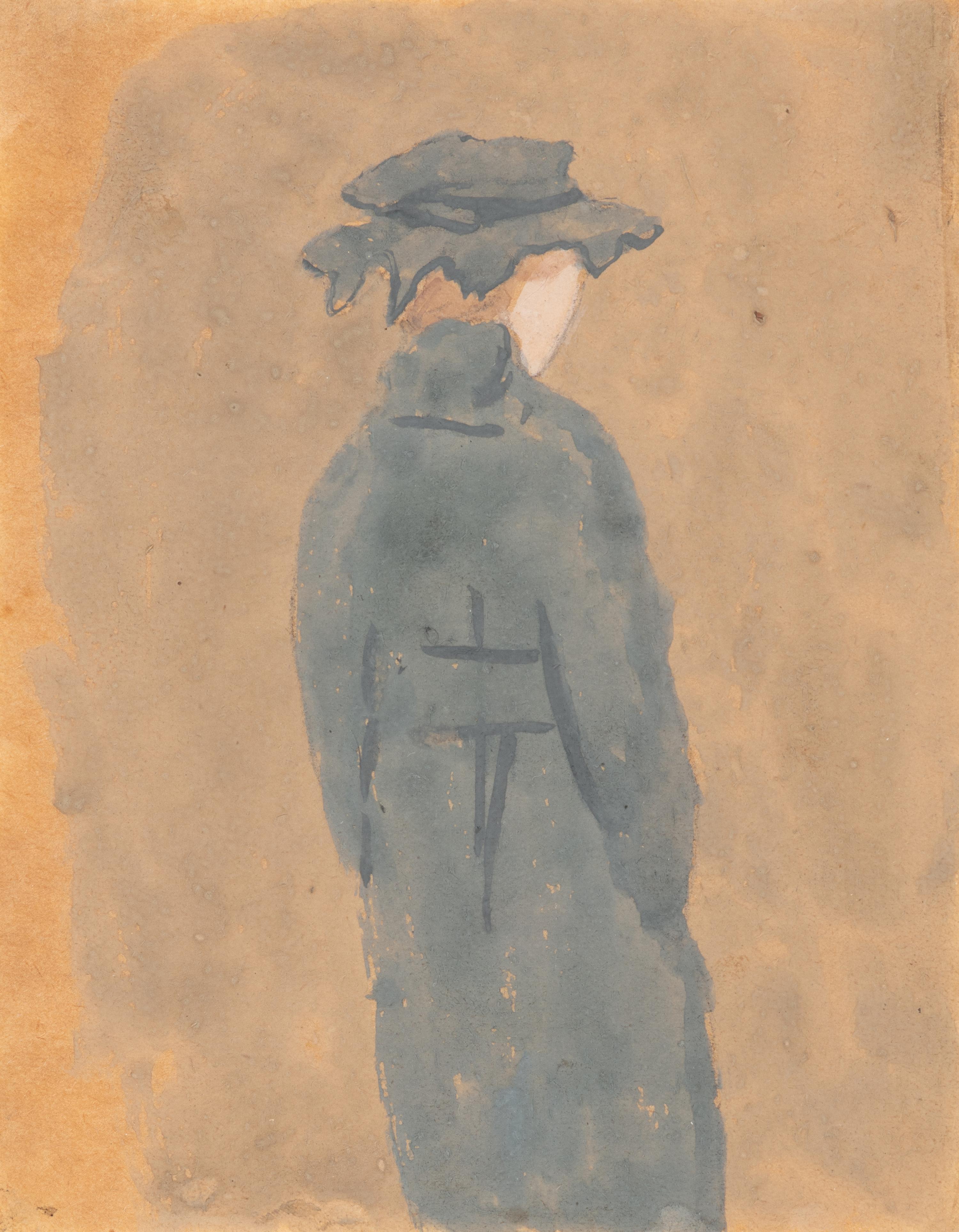 Young Woman Standing , c. 1910s