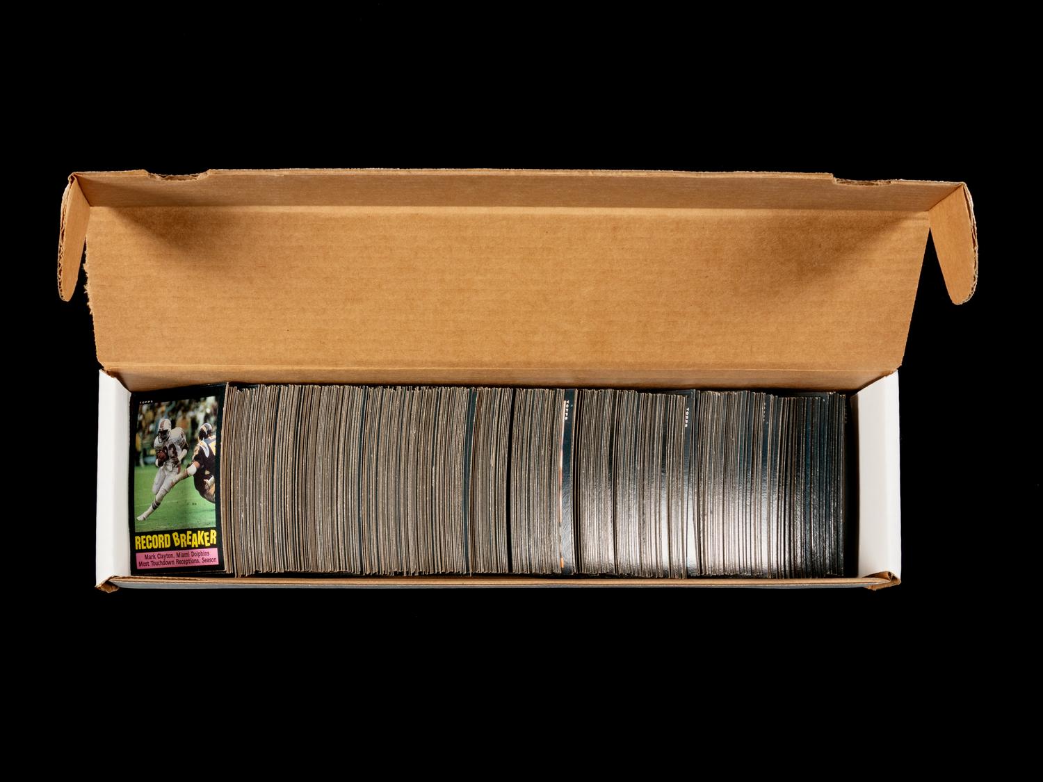 A Complete Set of 1985 Topps Football Cards (396/396)