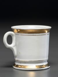 A Pilot's Porcelain Occupational Shaving Mug