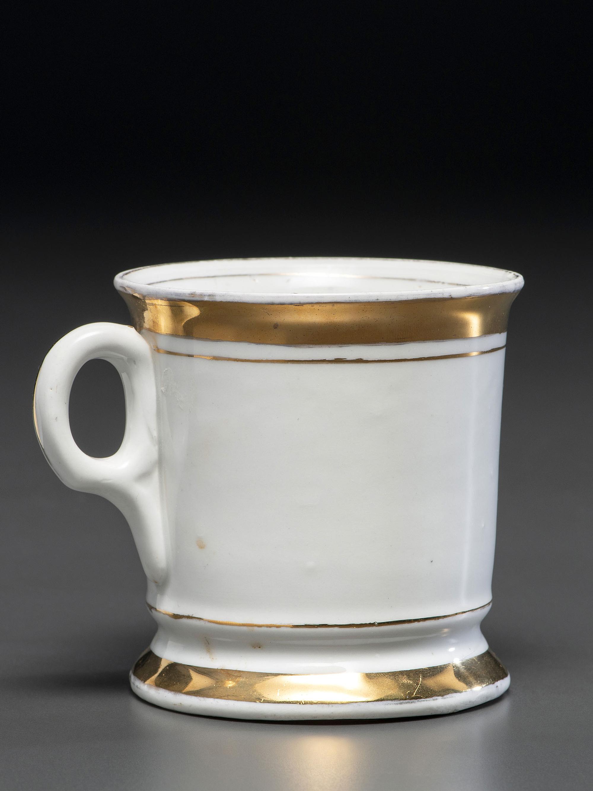 A Pilot's Porcelain Occupational Shaving Mug