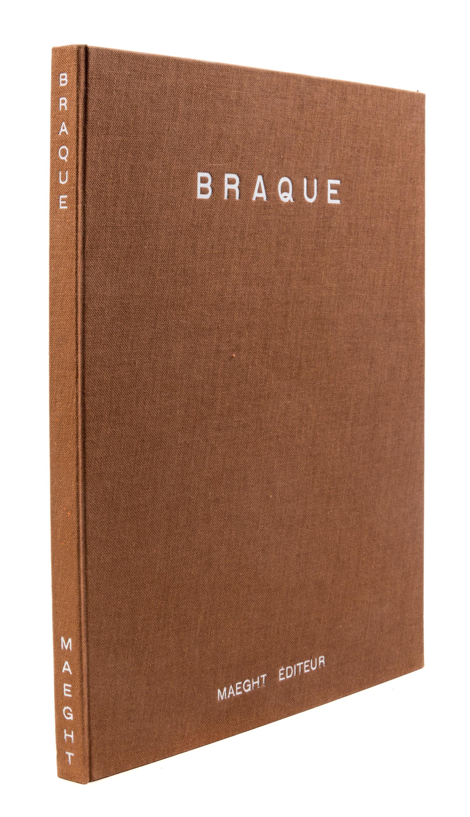 DERRIERE LE MIROIR; BRAQUE, GEORGES. 5 issues bound as one. Paris, 1947-1956.