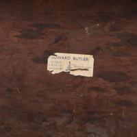 An Irish George III Carved Mahogany Dished Top Tea Table