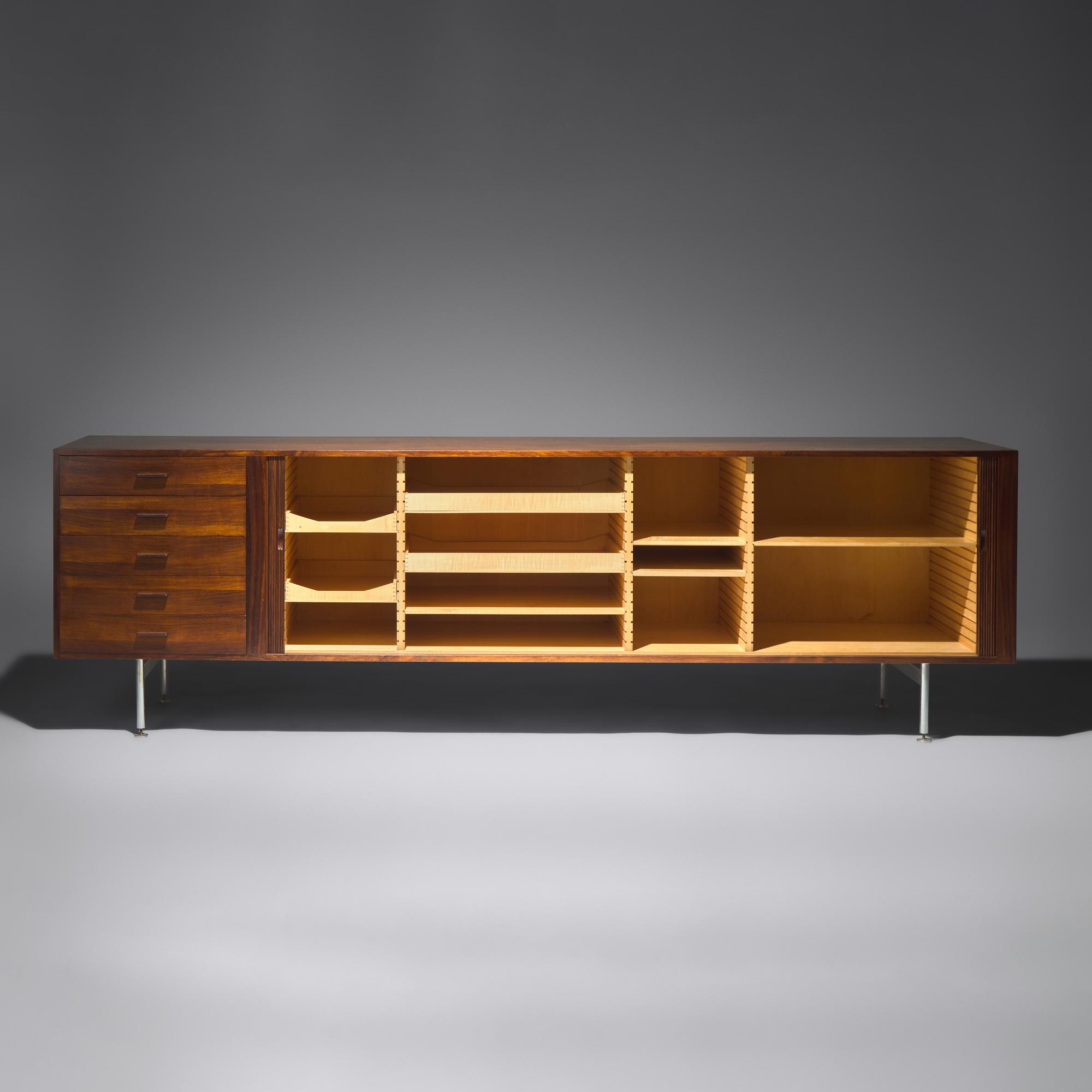 Ejner Larsen and Aksel Bender Madsen (Danish, 1917-1987 | 1916-2000) — Rosewood Cabinet Willy Beck, Denmark