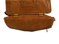 Two Bottega Veneta Suitcases and a Gucci Leather Garment Bag
