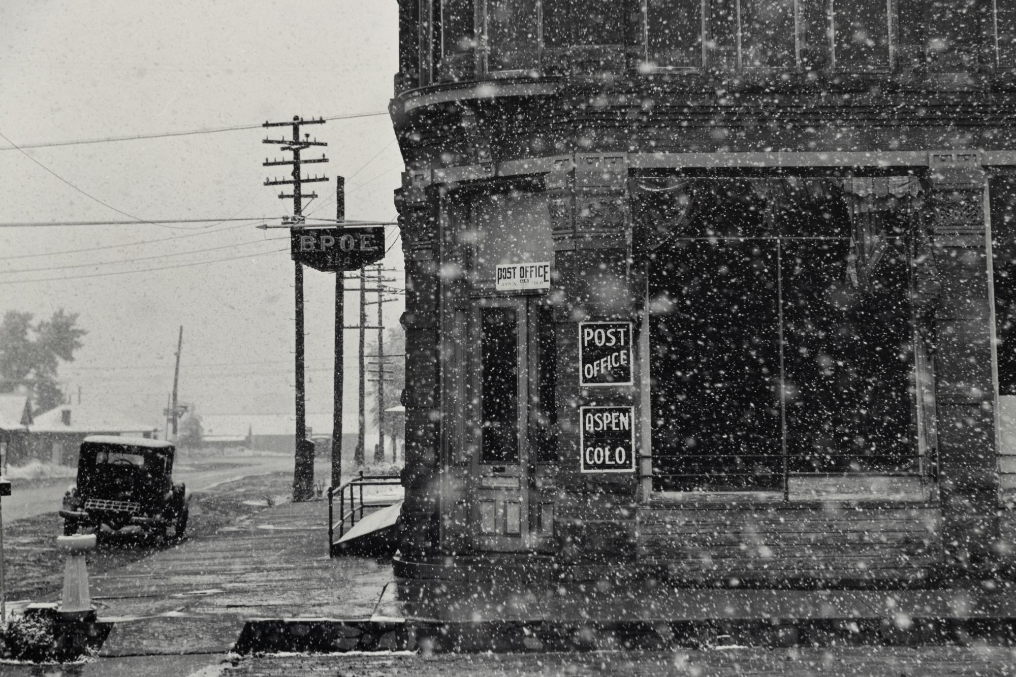 Marion Post Wolcott (1910-1990) Post Office, Aspen, Colorado, 1941
