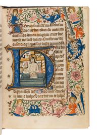 MASTERS OF THE ZWOLLE BIBLE (active Eastern Netherlands, Zwolle, c. 1470-1490) The Hours of Thomas Joffe, use of Geert Grote, in Dutch, illuminated manuscript on parchment [Eastern Netherlands, Zwolle, c. 1470-1480]