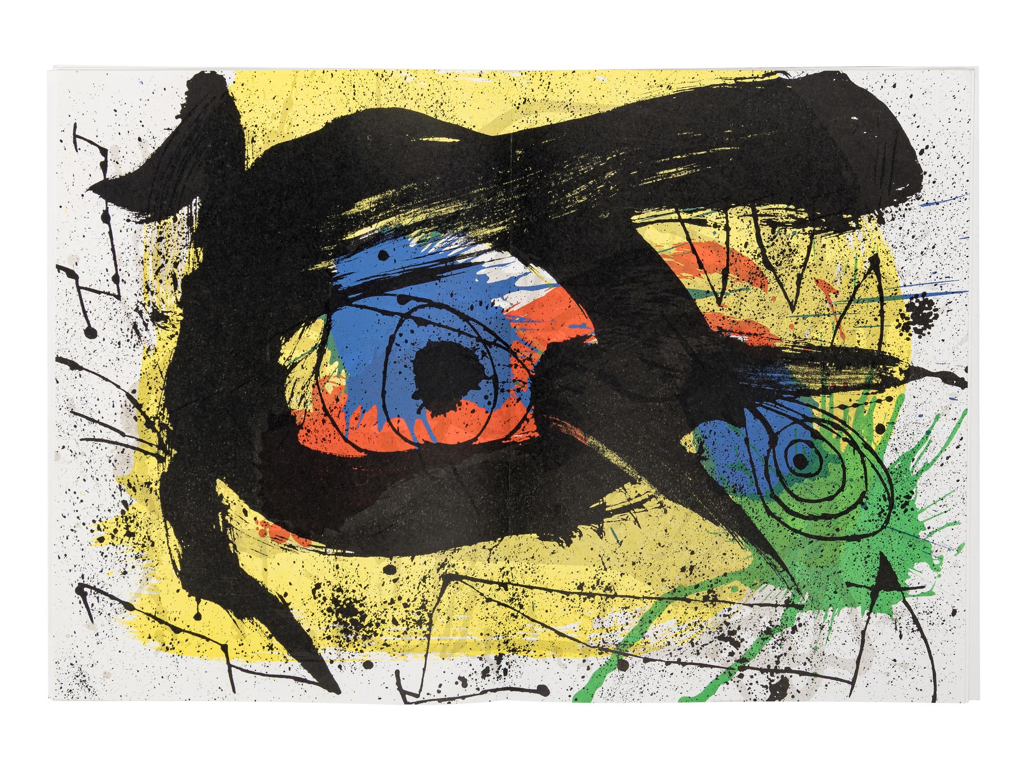 [ARTISTS BOOKS]. -- [DERRIÈRE LE MIROIR - MIRÓ]. A group of 5 Joan Miró (1893-1983) issues., comprising: