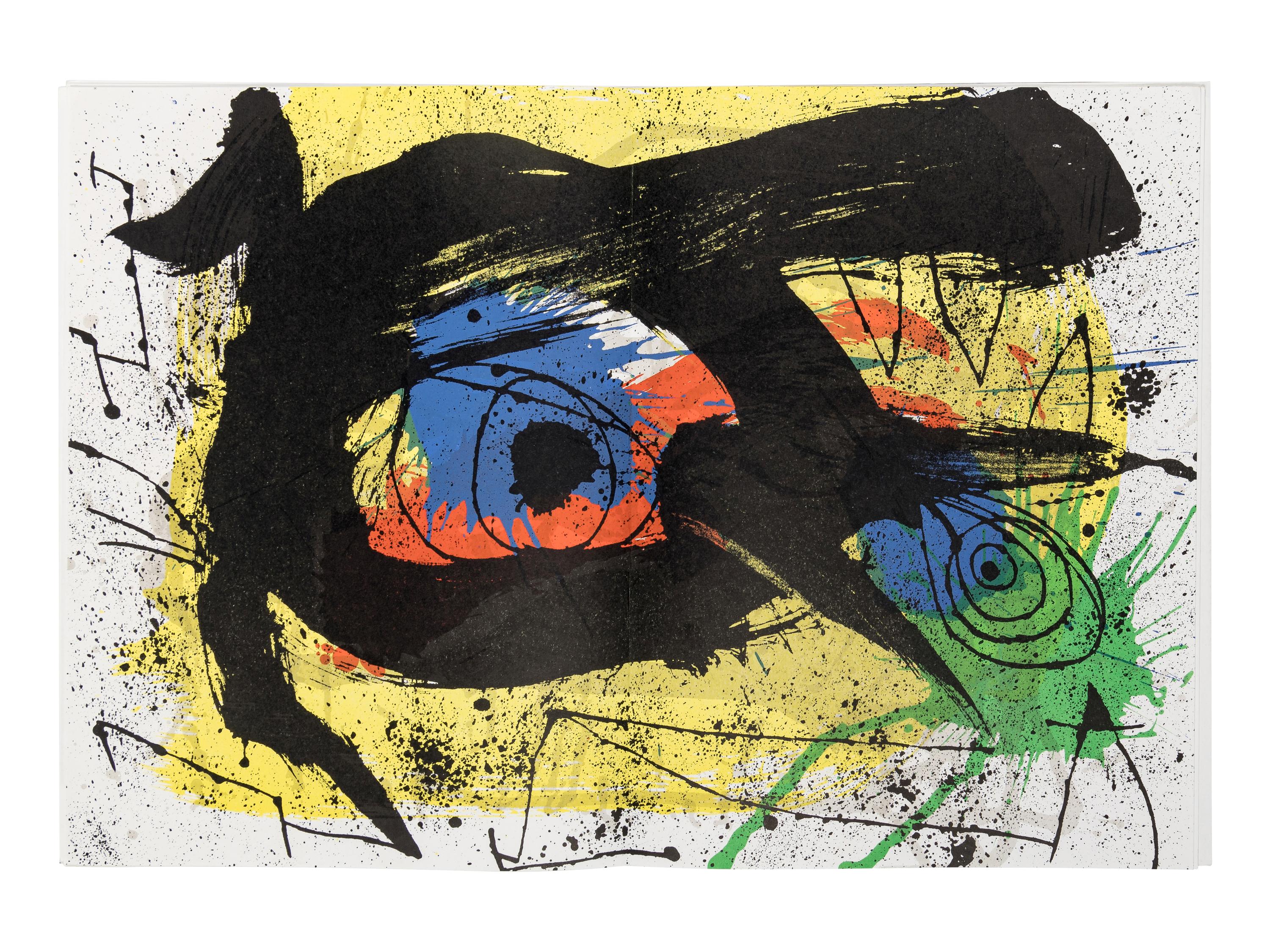 [ARTISTS BOOKS]. -- [DERRIÈRE LE MIROIR - MIRÓ]. A group of 5 Joan Miró (1893-1983) issues., comprising: