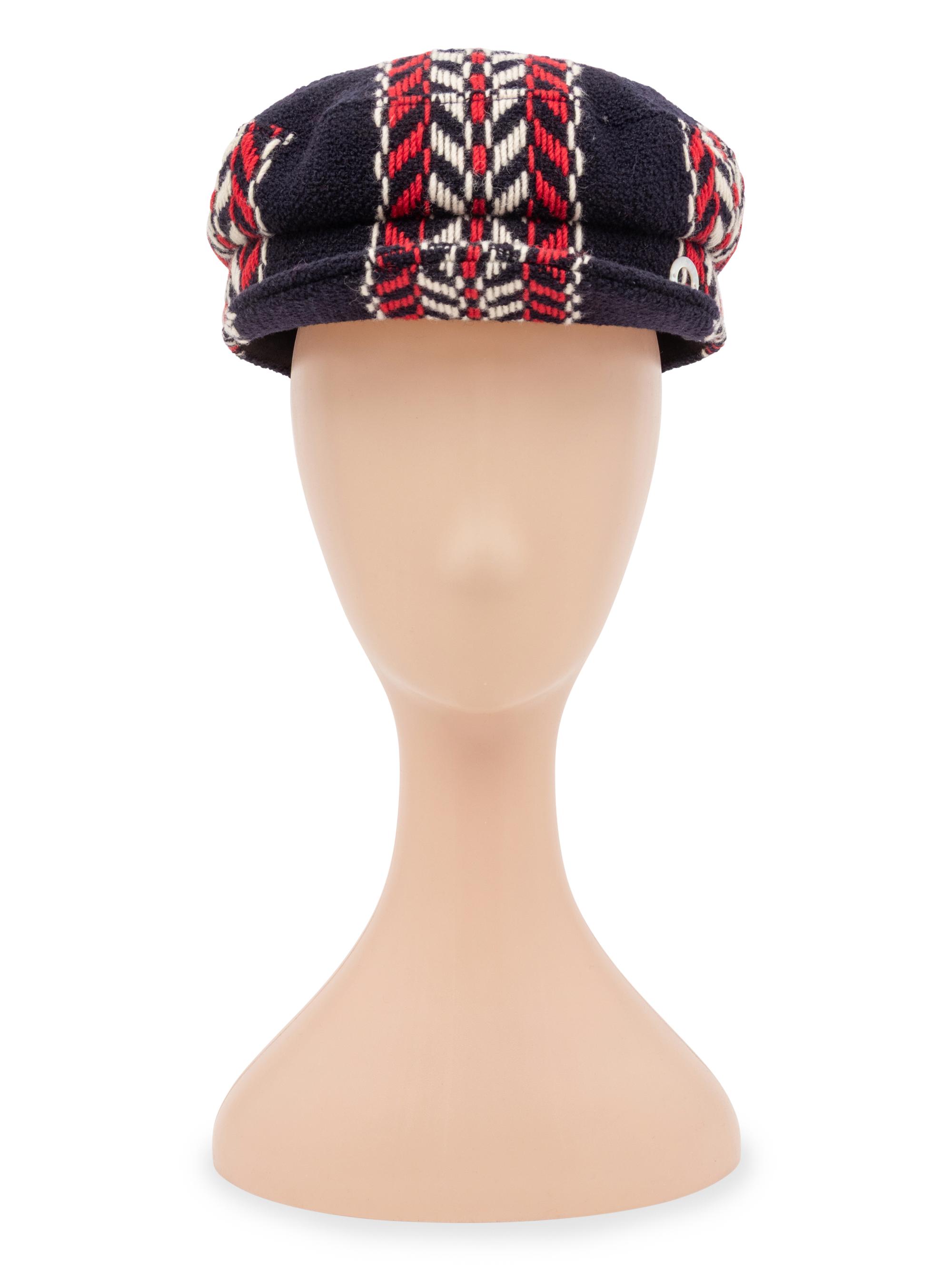 Chanel, Tweed Newsboy Cap