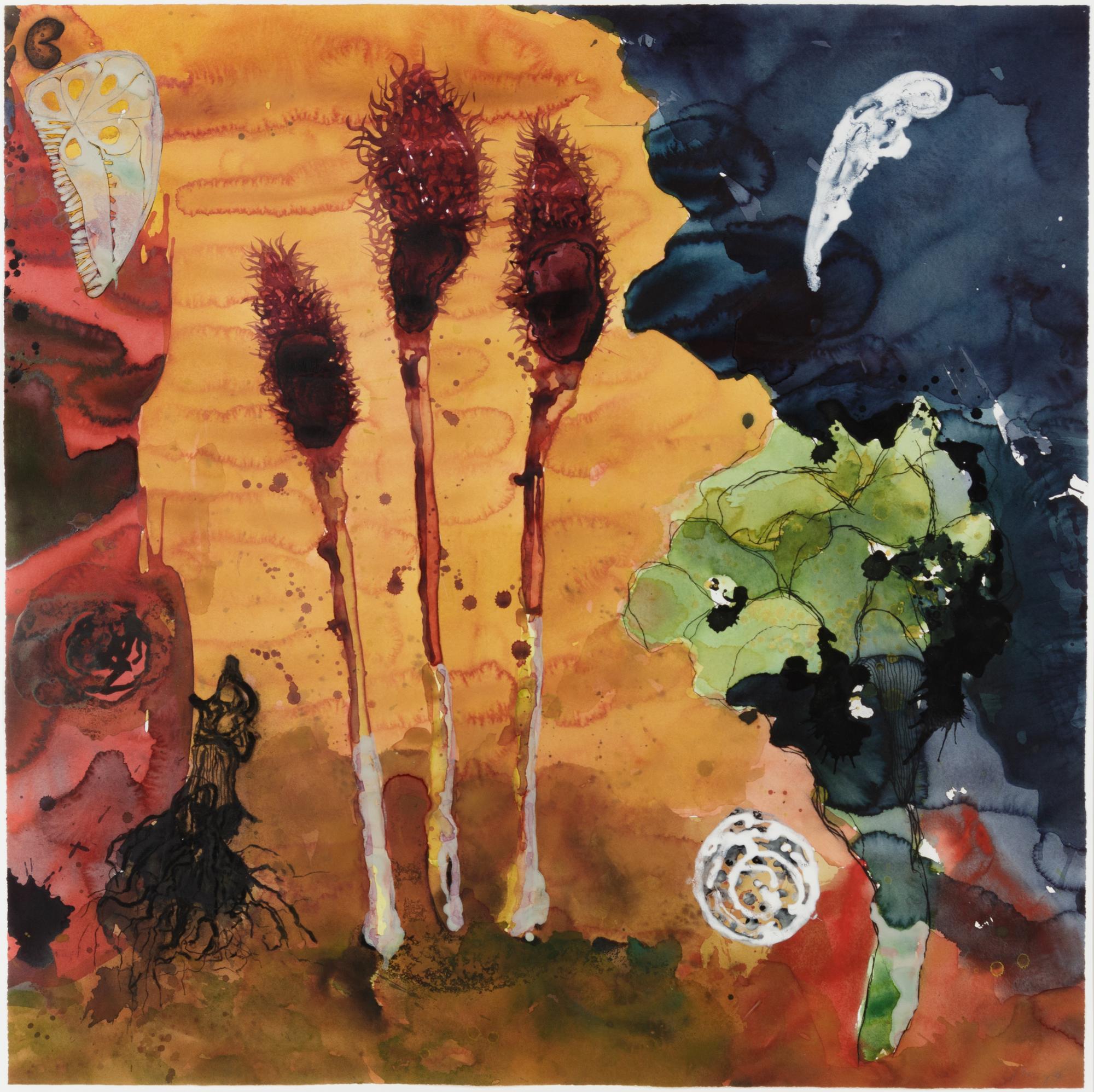 Solimoes #7 , Solimoes #13 and Solimoes #14 (a group of three works)