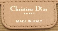 Christian Dior, New Lock Flap Bag in Tan Lambskin Leather