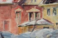 Houses in Winter from Clay Avenue in Jacksonville