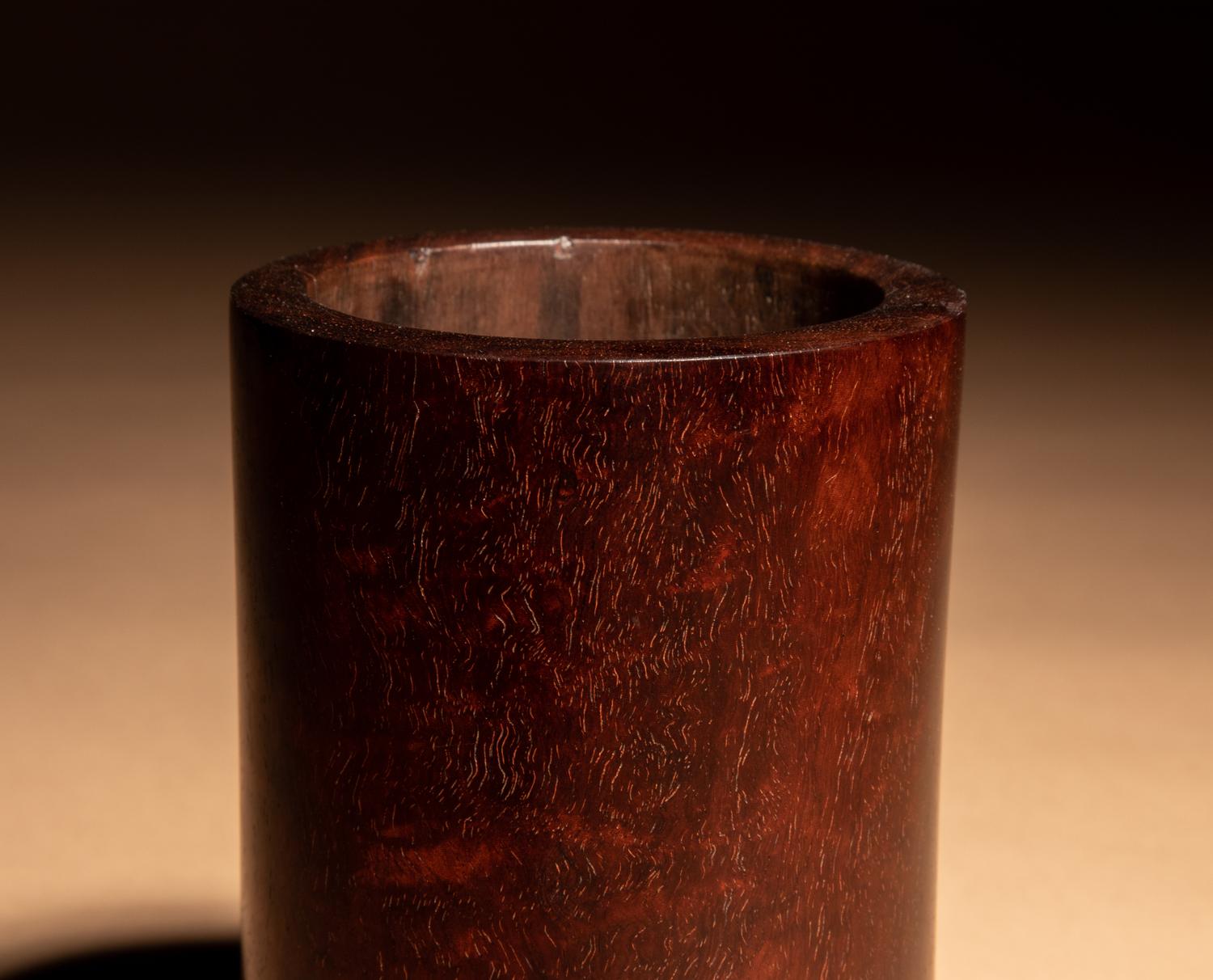 A Huanghuali Brush Pot, Bitong