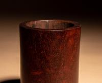 A Huanghuali Brush Pot, Bitong