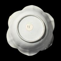 A Japanese Ko-Kutani Porcelain Foliate Dish