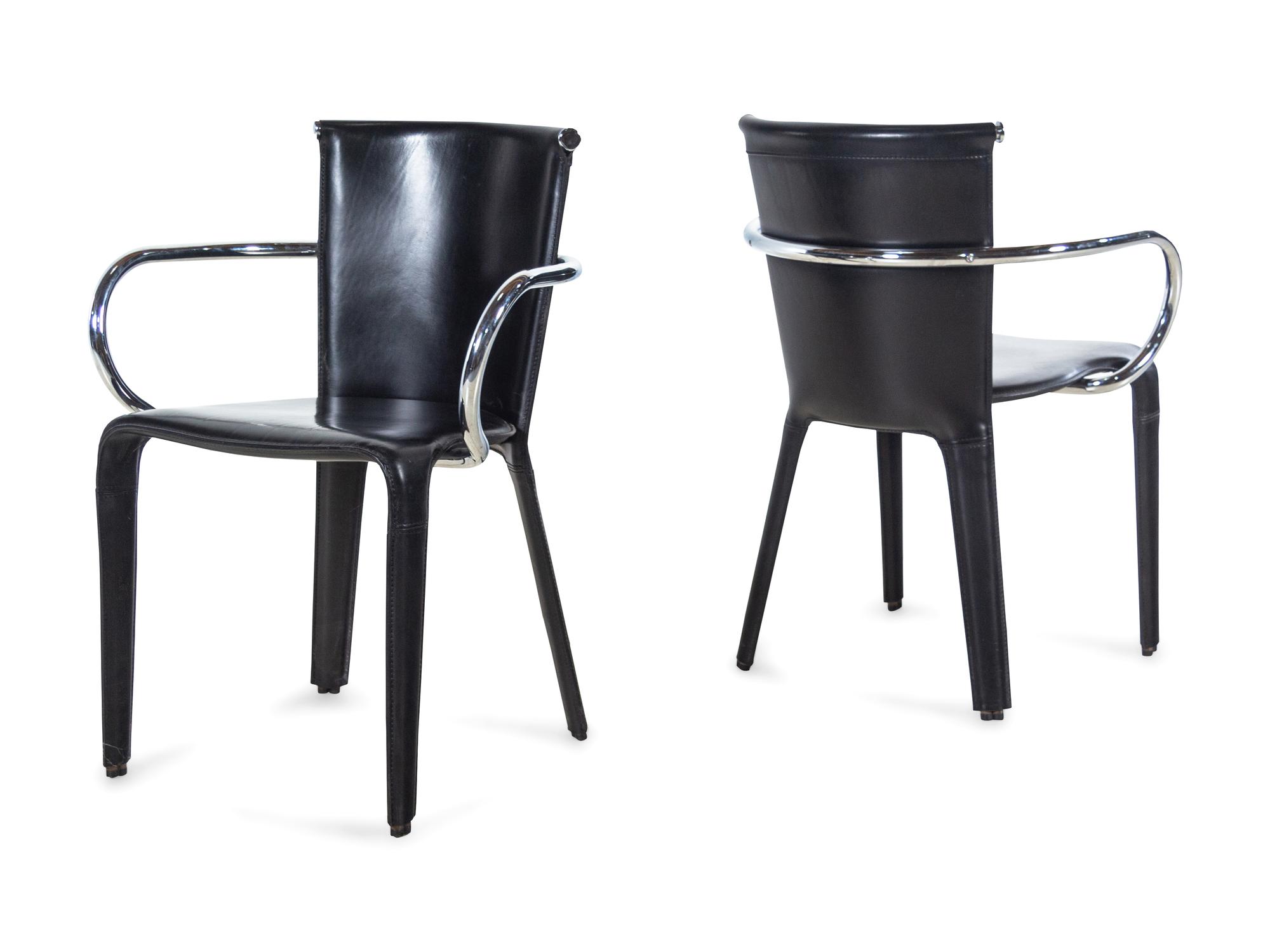 Pair of Armchairs, c. 1980