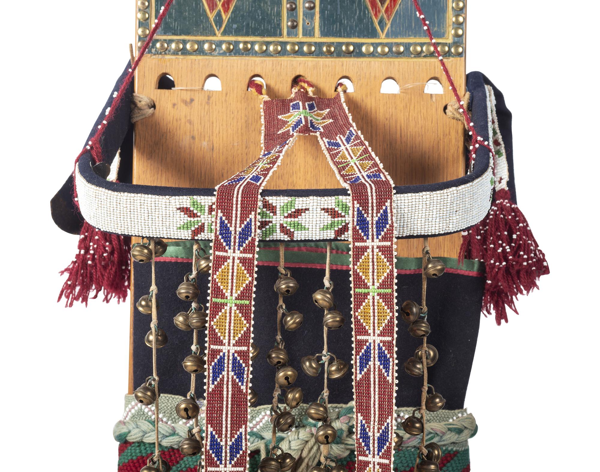 Osage Painted Cradleboard