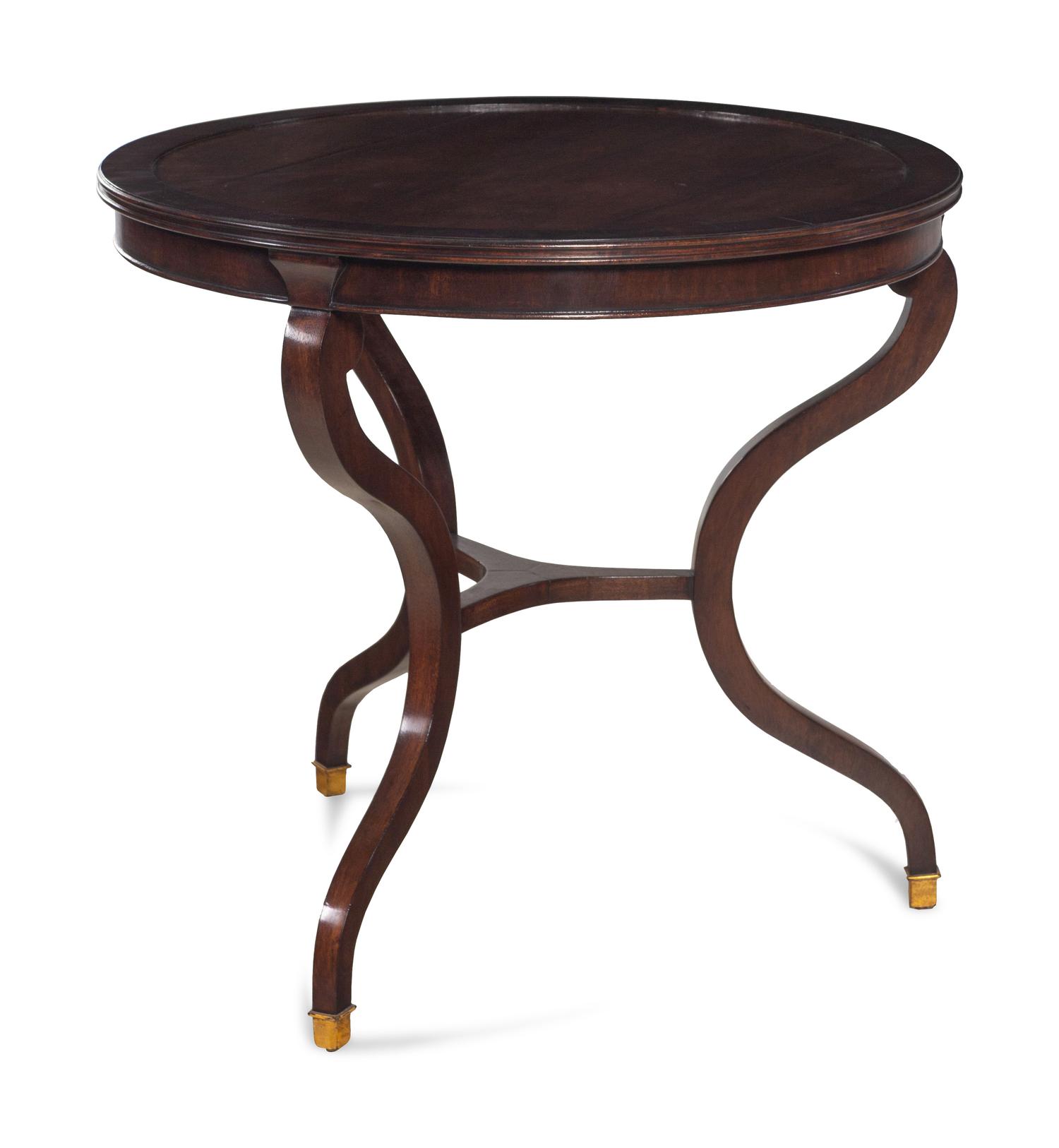 A Contemporary Walnut Side Table