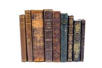 A Collection of Nine Scandinavian Bindings