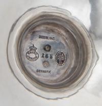 A Pair of Danish Silver Compotes (Item 16 on original listing.)