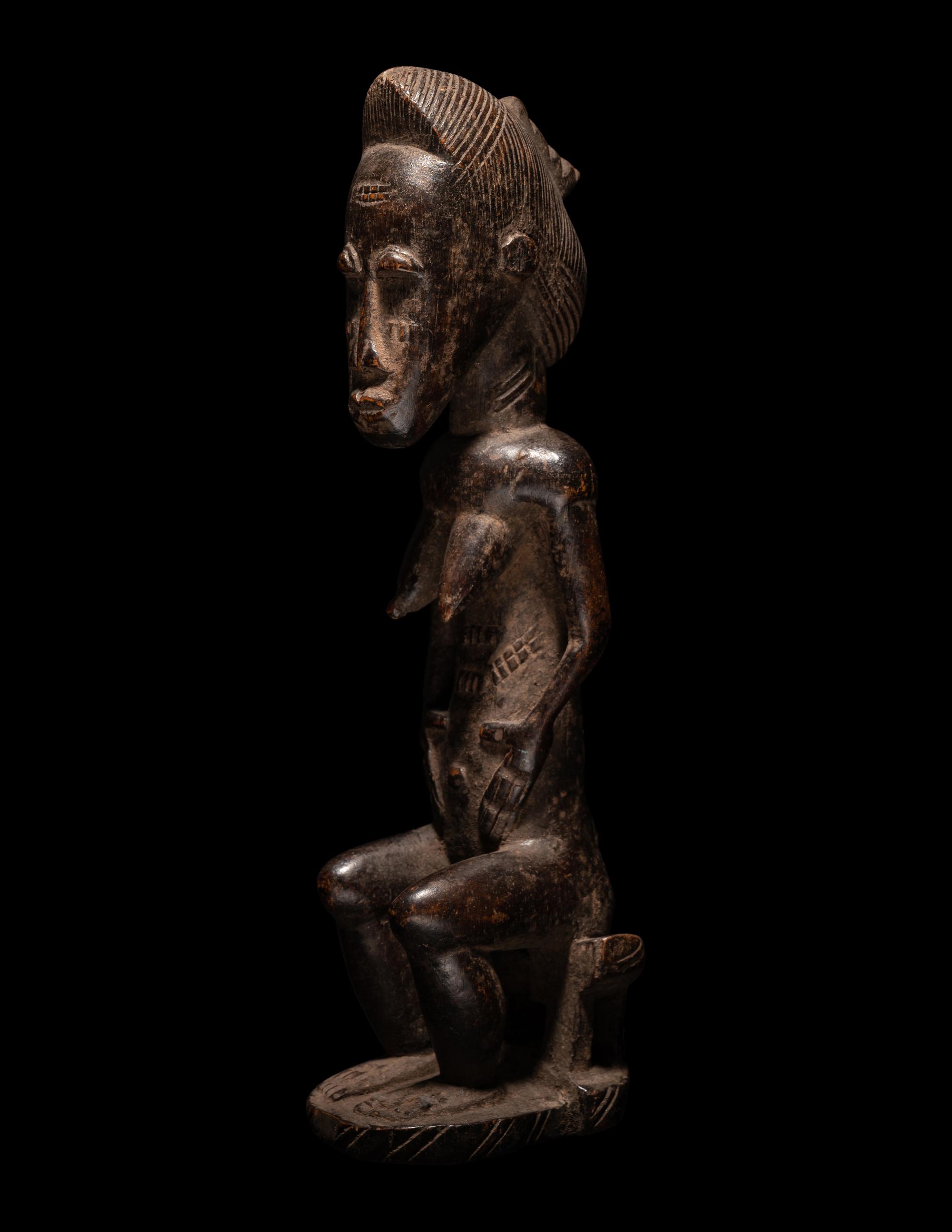Four African Wood Figures
