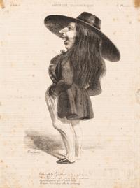Benjamin Roubaud, (French, 1811-1847), A group of five works: Gavarni, Alphonse Kari, Bérat, Théophile Gautier, and Nodier