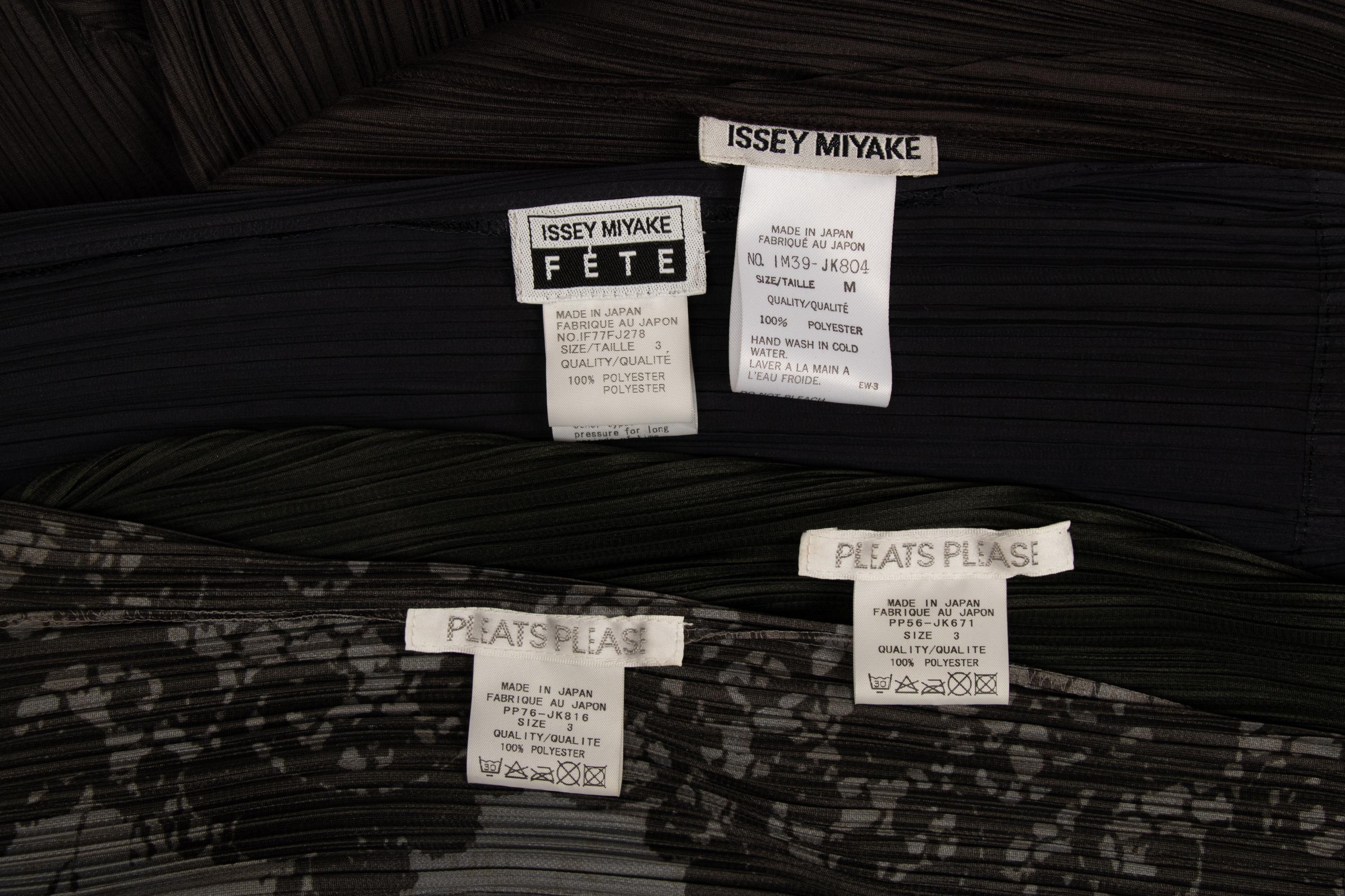 Five Issey Miyake Items