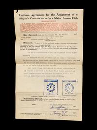 A Group of 15 1920s-30s St. Louis Cardinals Contract Agreements All Signed by Branch Rickey