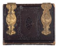 Patriotic album containing 24 engraved CDVs of Union generals. New York: Leavitt & Allen, 1862.