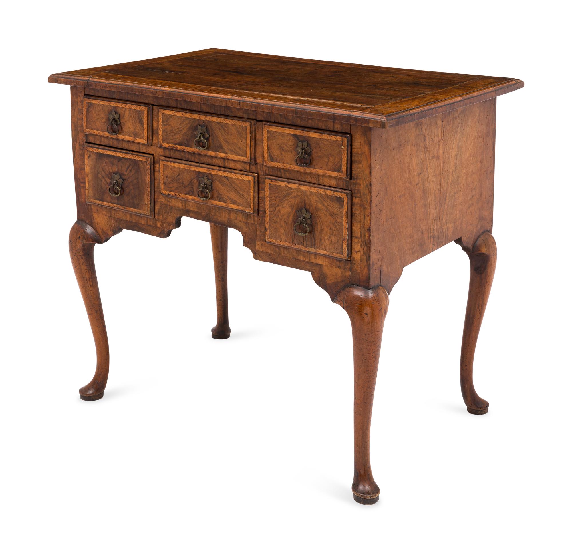 A Queen Anne Walnut Dressing Table
