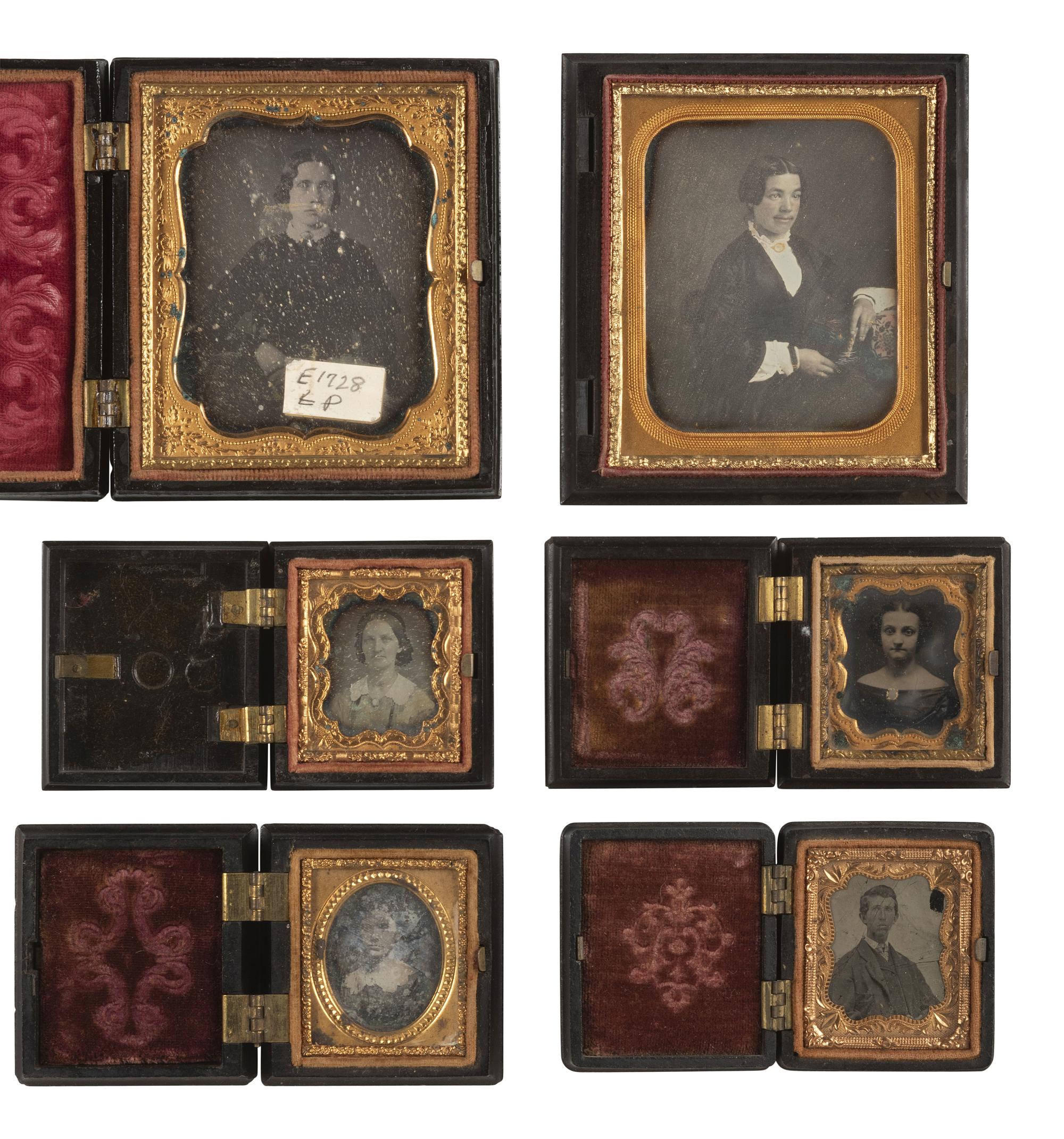 [EARLY PHOTOGRAPHY]. 37 assorted Union cases.