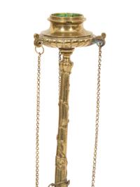 A Pair of English Brass Candlesticks
